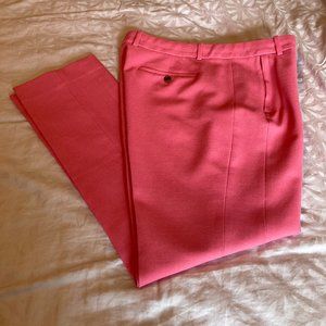 J Crew wool dress pants, size 12, muted pink/coral New